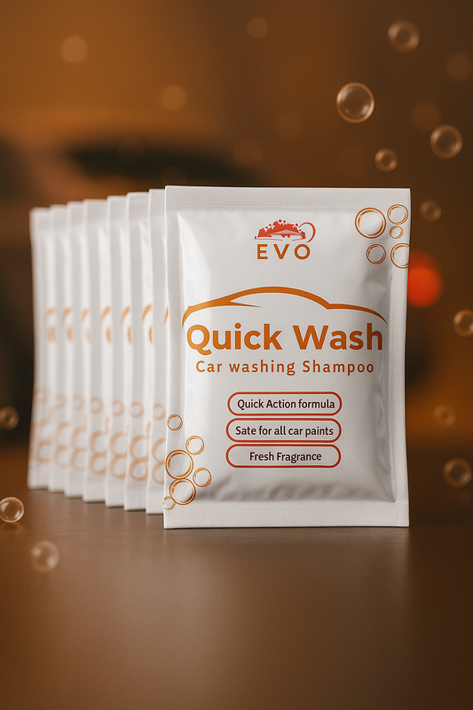 Quick Wash Car Shampoo Sachets (Pack of 20)